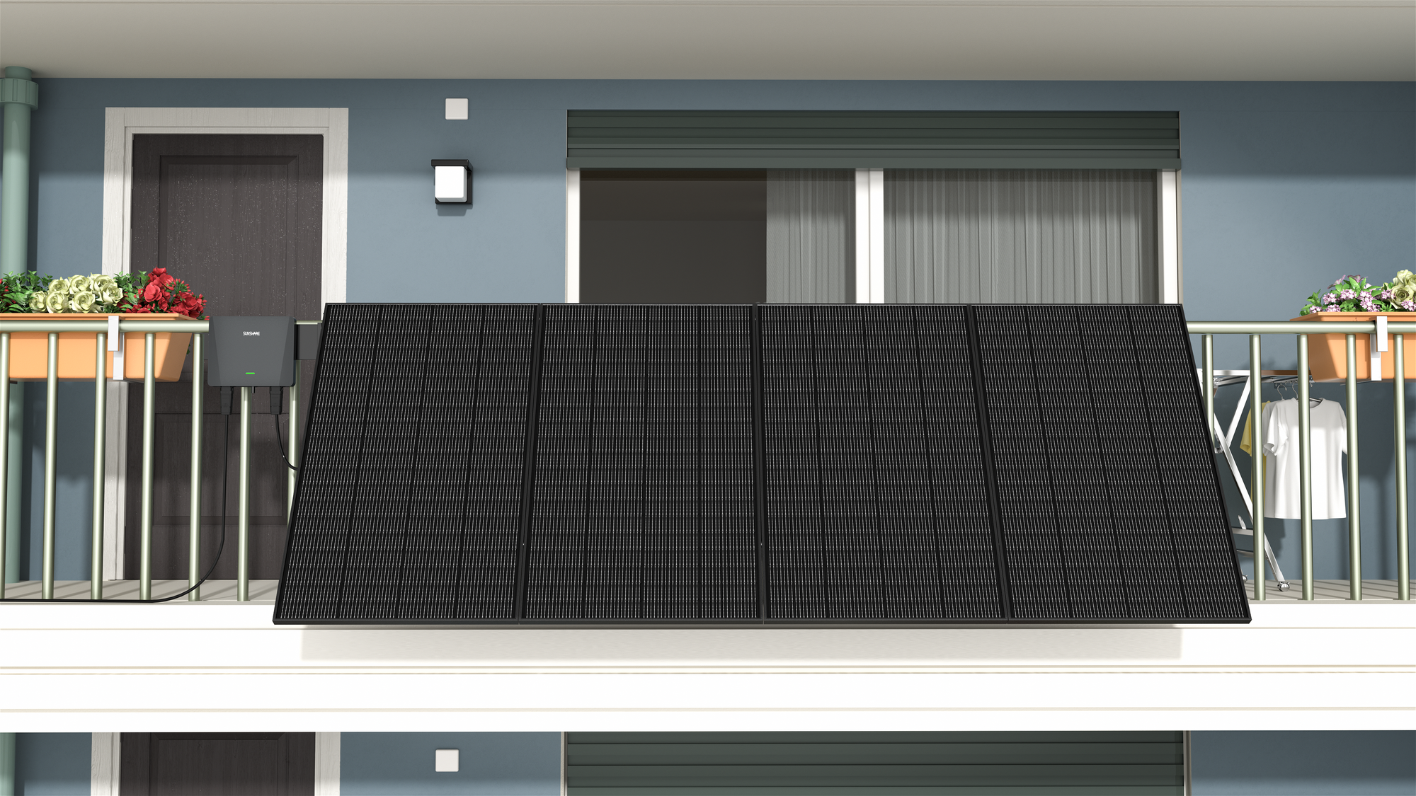 Transform Urban Living with Sunshare Balcony Solar Kits