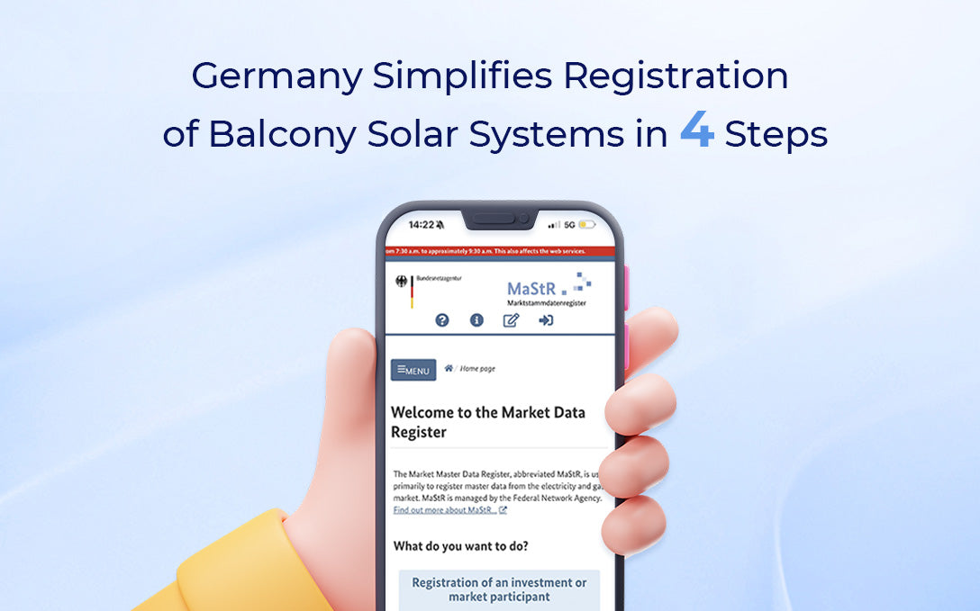 Germany’s Simplified Balcony Solar System Registration Process Explained