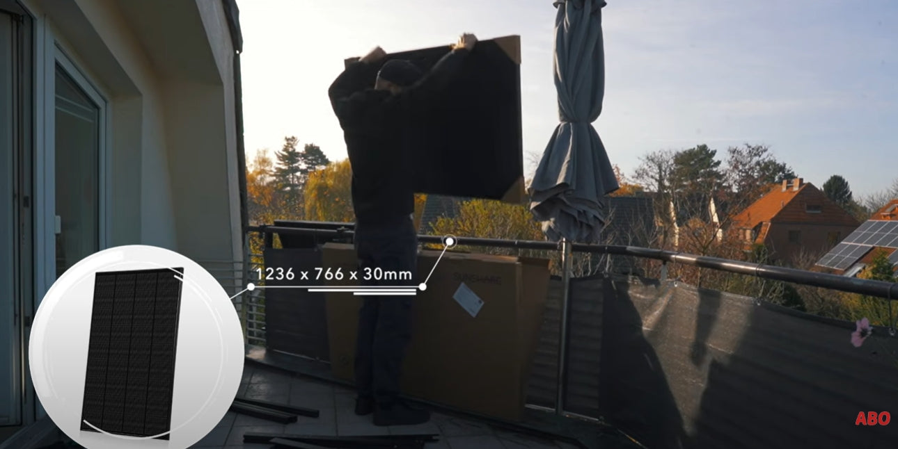 Efficient Energy Solutions: The Balcony Solar Panels from Philipps 3D Druck
