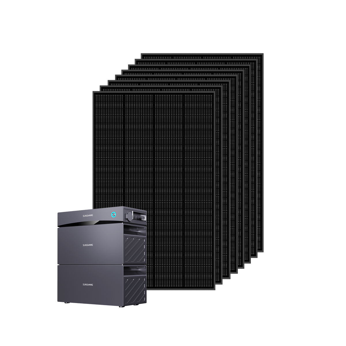 Glory Balcony Solar System 1600W with 3052Wh Storage