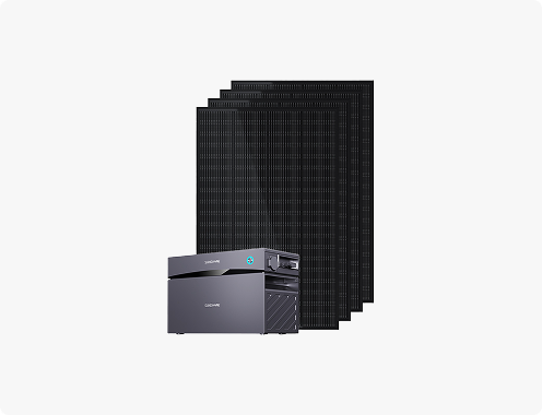 Glory 2.0kWh + 4 x 200W Ray Solar Panels