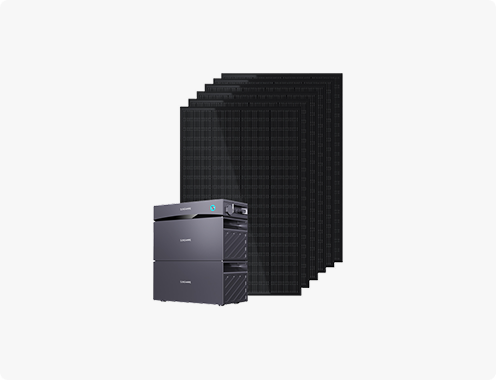 Glory 2.0kWh + 1 x Expansion Betteries + 6 x 200W Ray Solar Panels