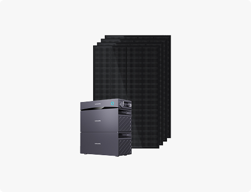 Glory 2.0kWh + 1 x Expansion Bettery + 4 x 200W Ray Solar Panels