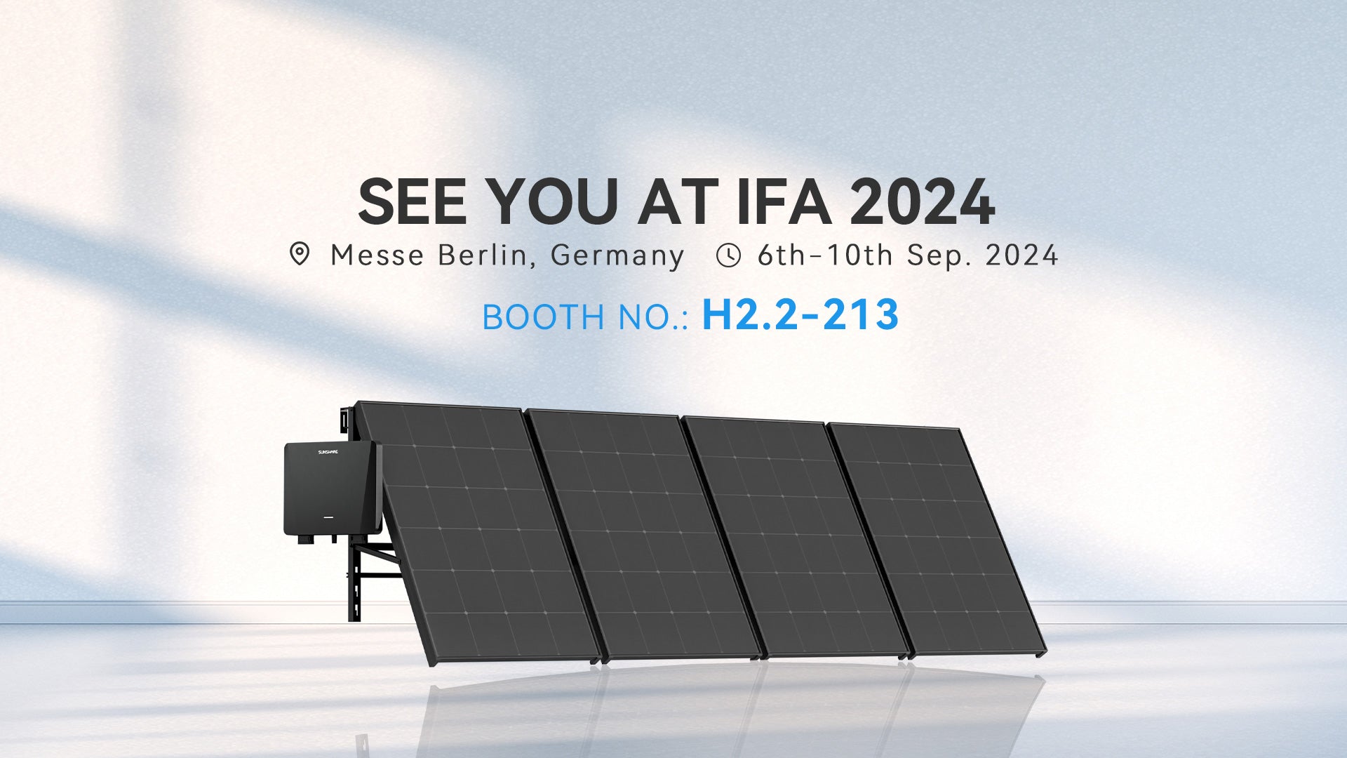 Sunshare Attends IFA with a 90% Off Presale Event for its Balcony Solar System