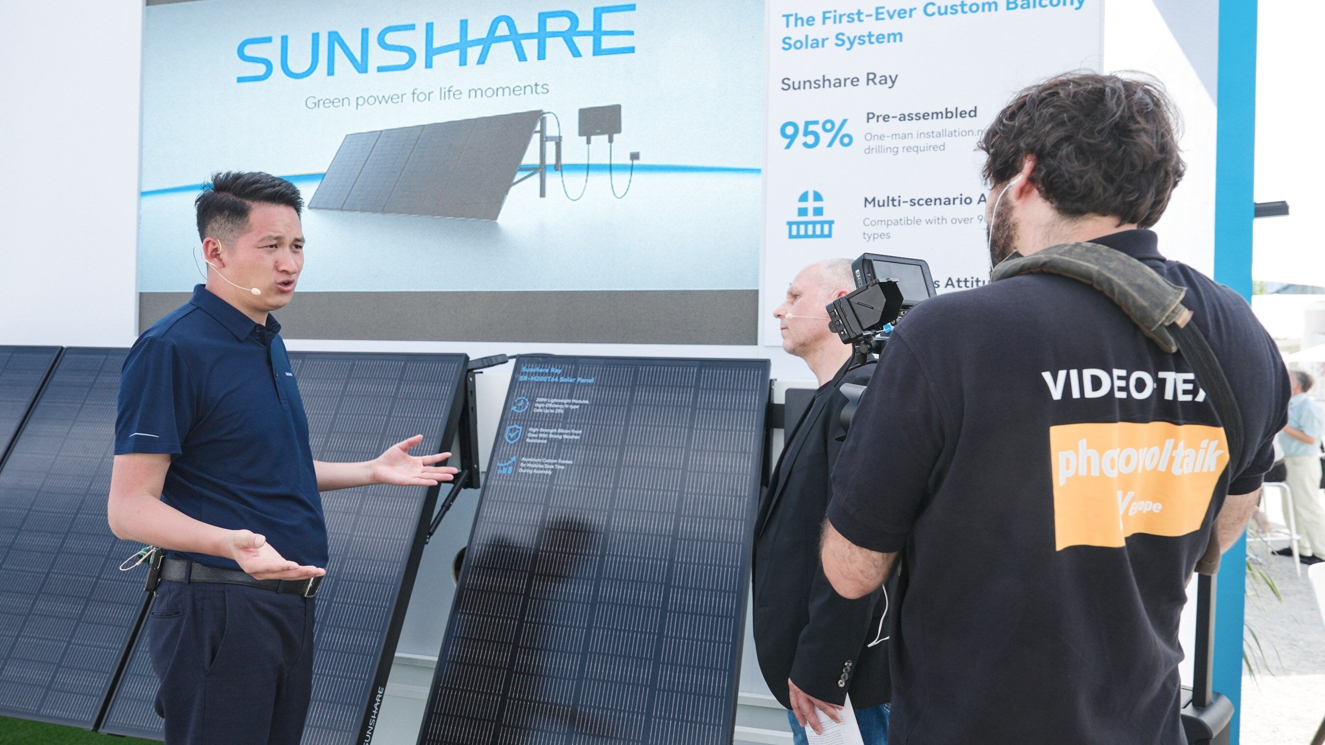 Intersolar Europe 2024: Sunshare bringt neue, für alle Anwendungsbereiche geeignete Smart-PV-Produkte und -Lösungen für den Balkon auf den Markt