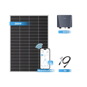 Ray Lite Balcony Solar System 200W~1200W