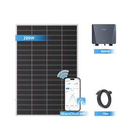 Ray Lite Balcony Solar System 200W~1200W