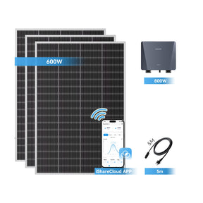 Ray Lite Balcony Solar System 200W~1200W