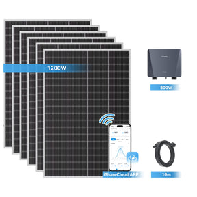 Ray Lite Balcony Solar System 200W~1200W