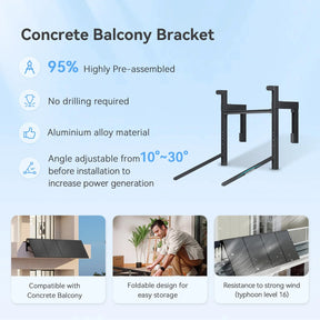 Ray Balcony Solar System 200W~1200W