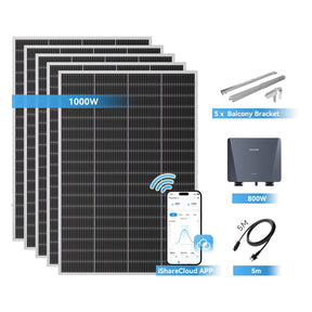 Ray Lite Balcony Solar System 200W~1200W
