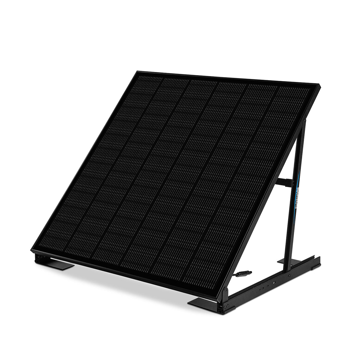 Flachdach, Garten, Bodenhalterung für Solarpanel