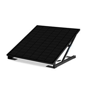 Flachdach, Garten, Bodenhalterung für Solarpanel