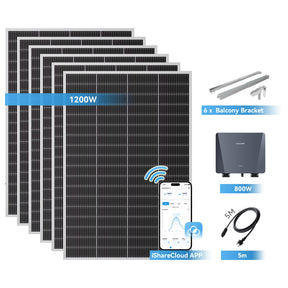 Ray Lite Balcony Solar System 200W~1200W