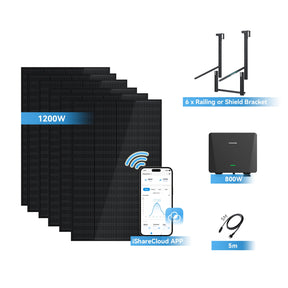 Ray Balcony Solar System 200W~1200W