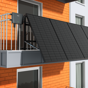 Railing Balcony Solar System 800W with Adjustable Bracket