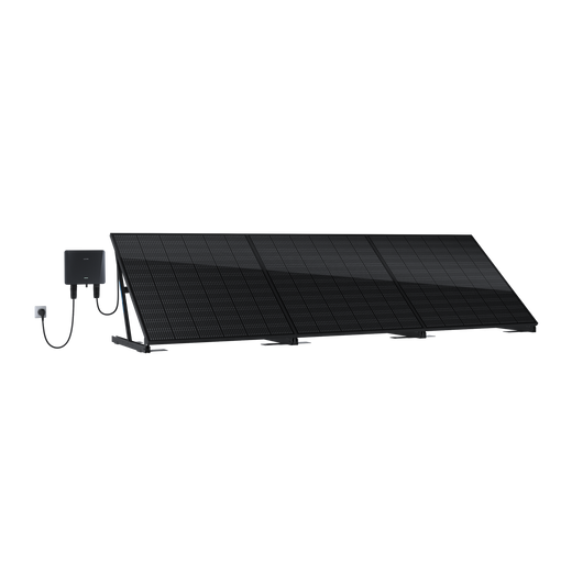 Flat Roof, Garden, Ground Solar System 855W