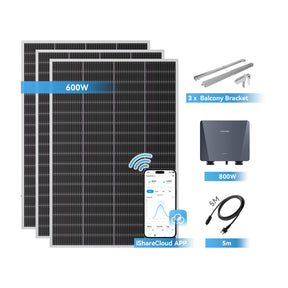 Ray Lite Balcony Solar System 200W~1200W