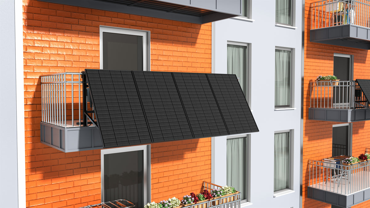 Railing Balcony Solar System 800W