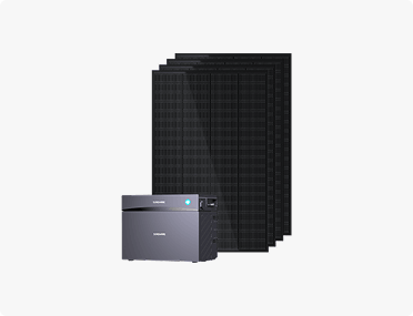Glory 4,0 kWh + 4 x 200W Ray Solar Panels