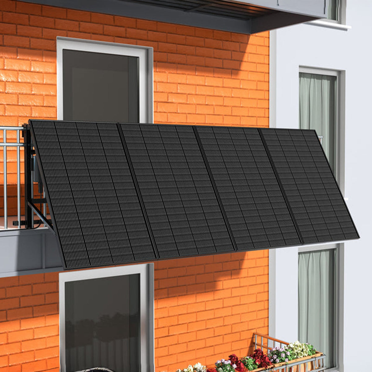 Ray Balcony Solar System 200W~1200W Adjustable Bracket